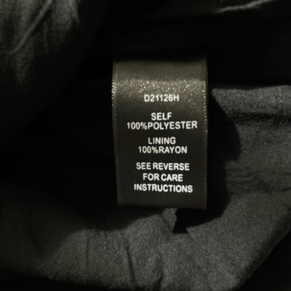 Pookie&Sebastian Cocktail Mini Black Dress, Size Small - Picture 5 of 6